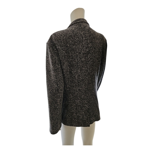 ATM Marled Knit Blazer Jacket Medium - Picture 4 of 6